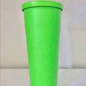 🌟SOLD🌟 Starbucks Matte Green Venti 24oz Tumbler